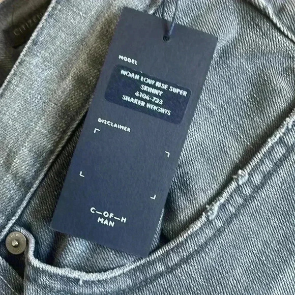 NWT Citizens of Humanity Men's Noah Super Skinny Low Rise Jean Shaker Heights 40 - Picture 9 of 11